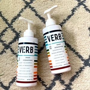 Verb Reset Clarifying Shampoo and Repairing Mask